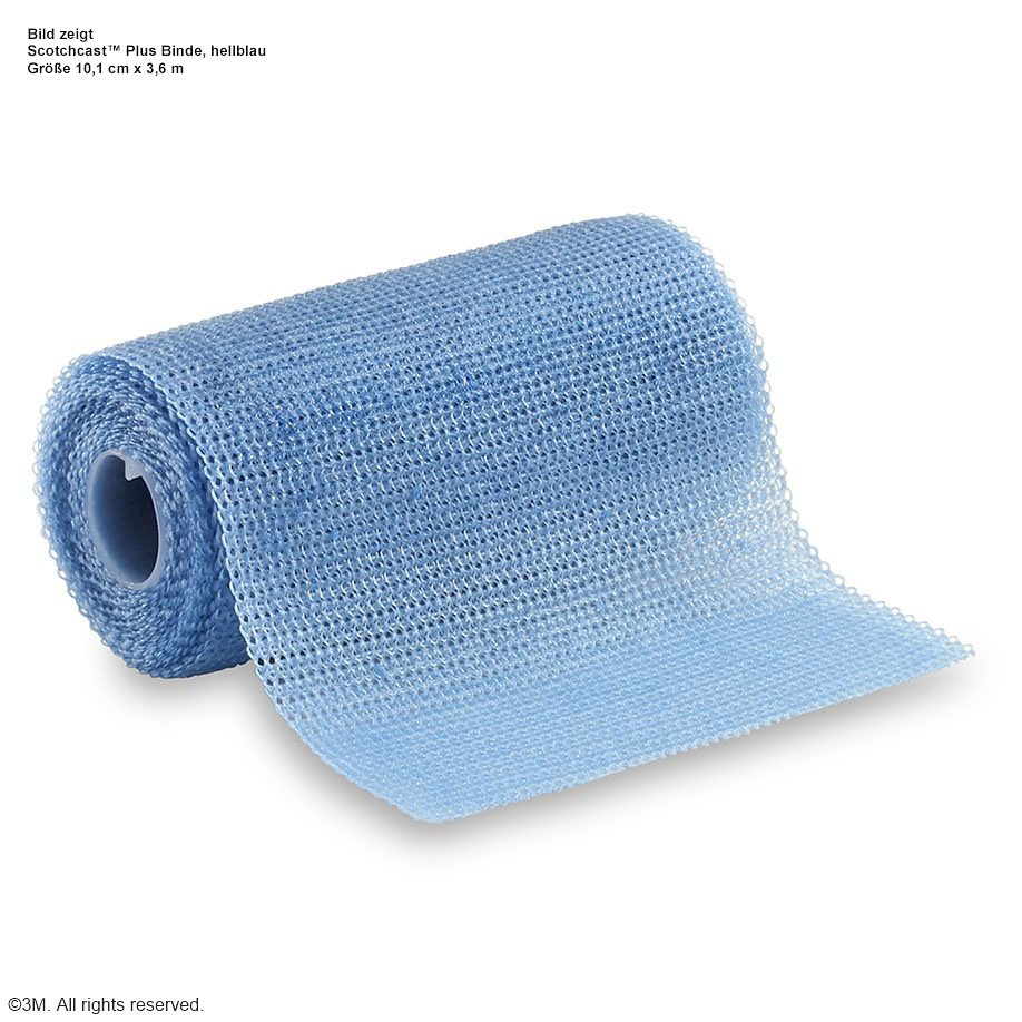 Scotchcast Plus Cast-Binde hellblau