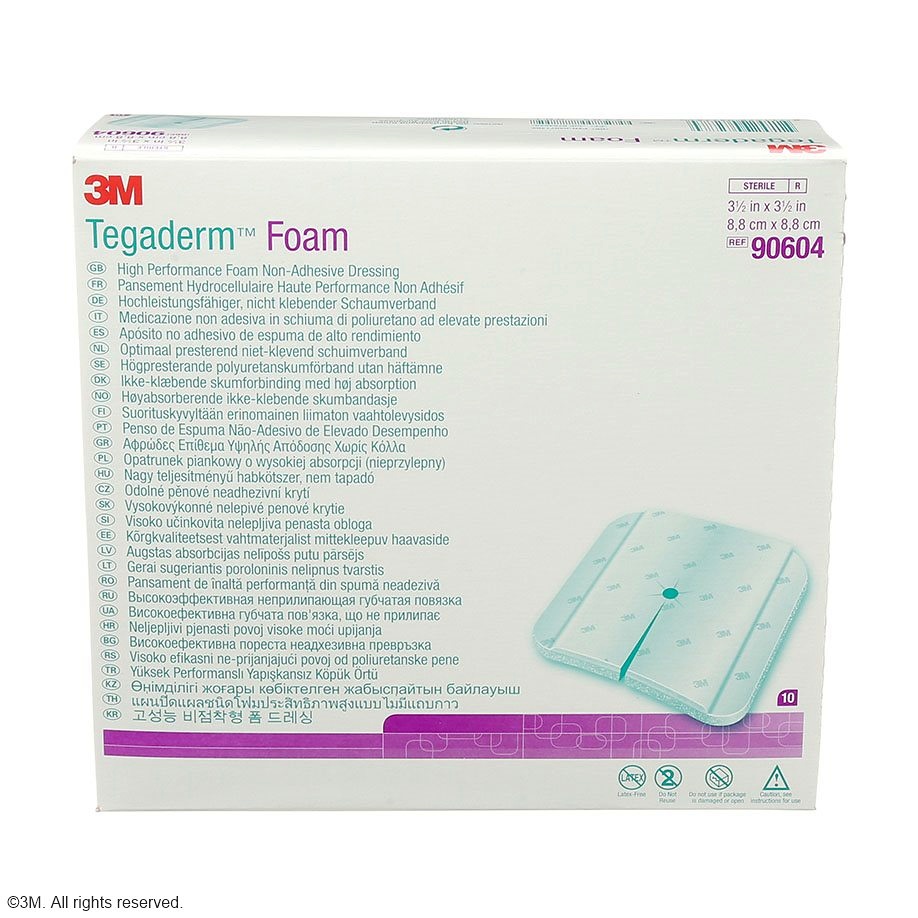 Tegaderm Foam Schaumverband nicht klebend 8,8xcm