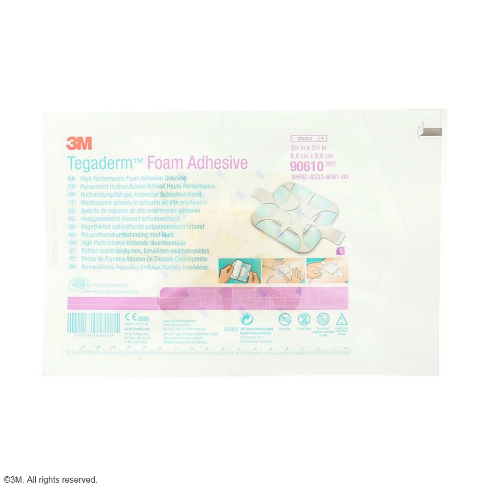 Tegaderm Haft-Schaumverband quadratisch