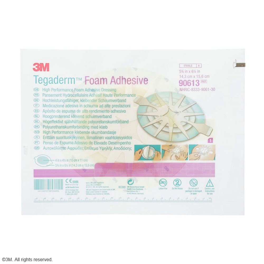 [DMM 90613] Tegaderm Klebe-Schaumverband oval