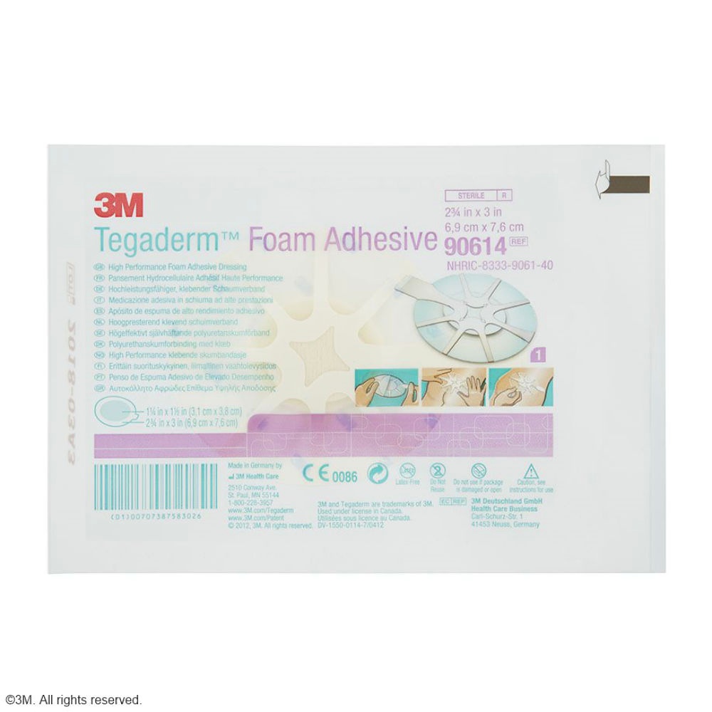 [DMM 90614] Tegaderm Foam Schaumverband oval