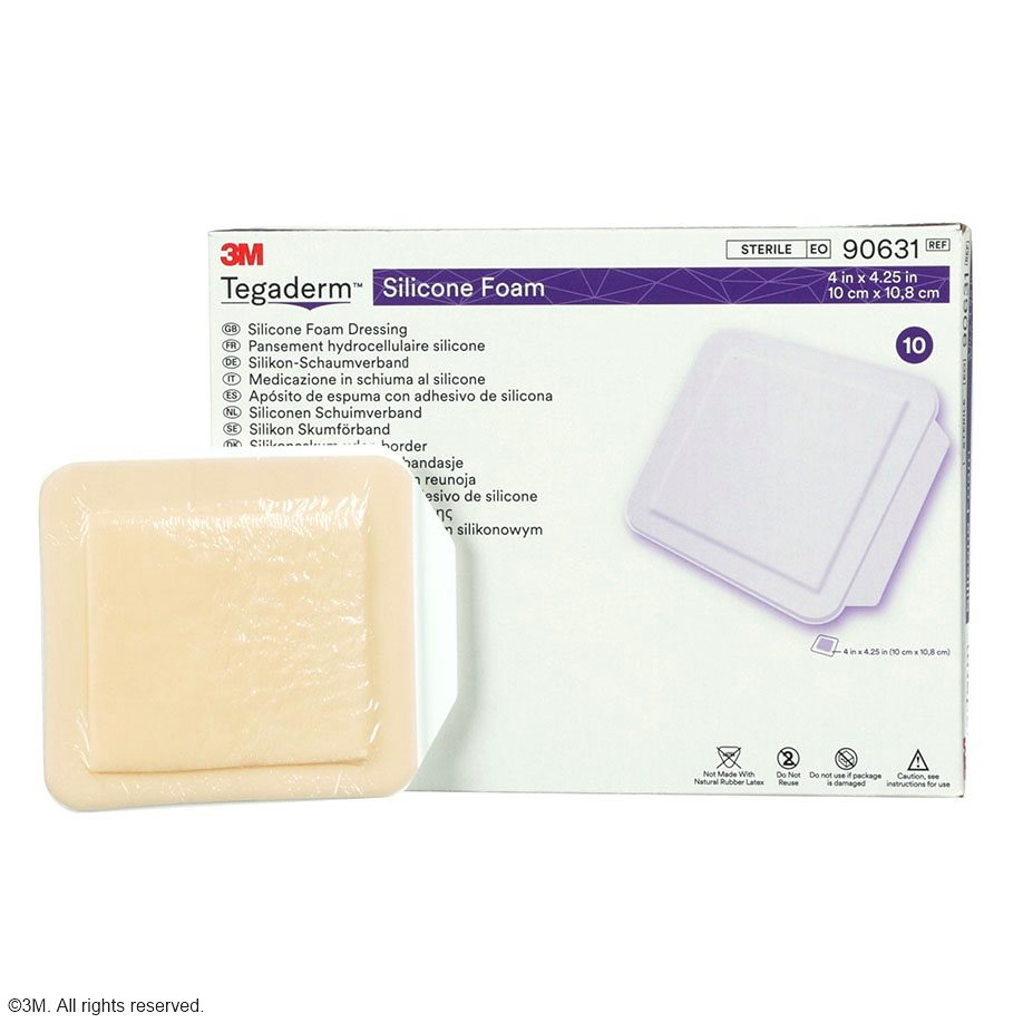Tegaderm Silikon-Schaumverband ohne Haftrand