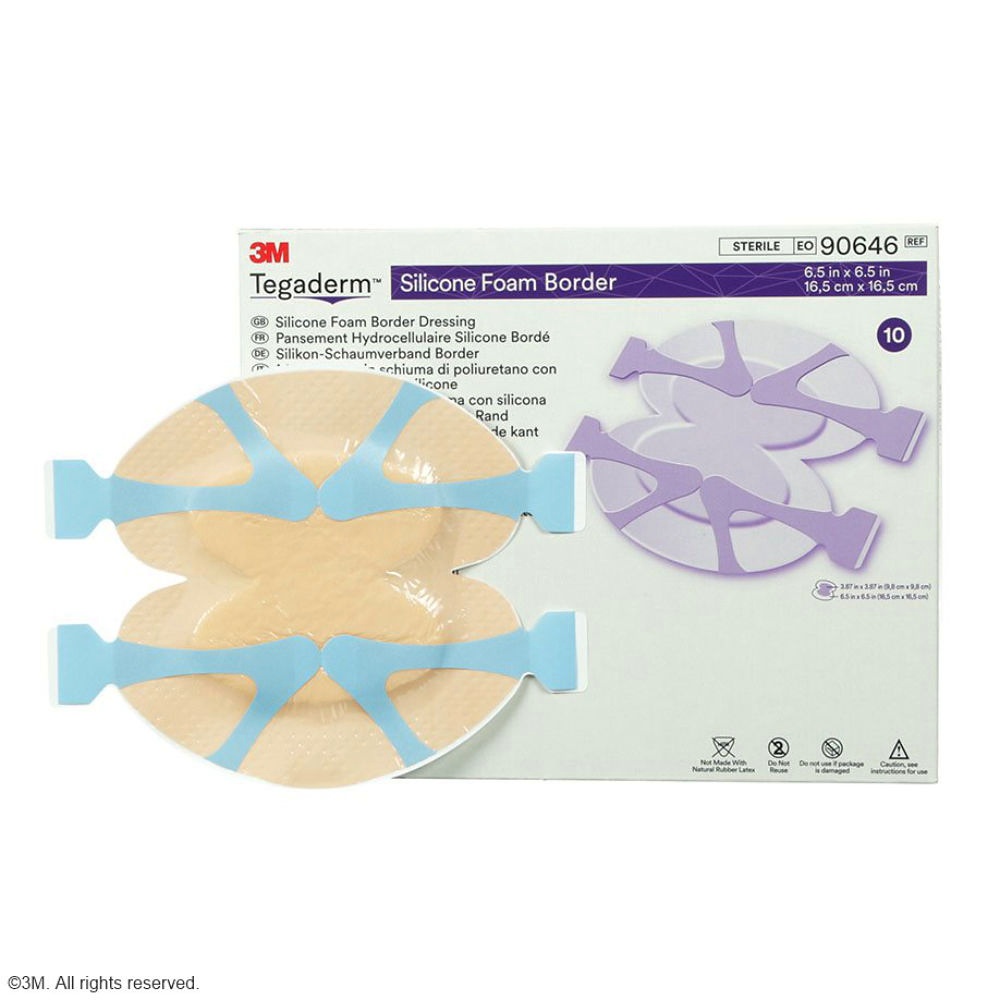 [DMM 90646] Tegaderm Silikon-Schaumverband mit Haftrand