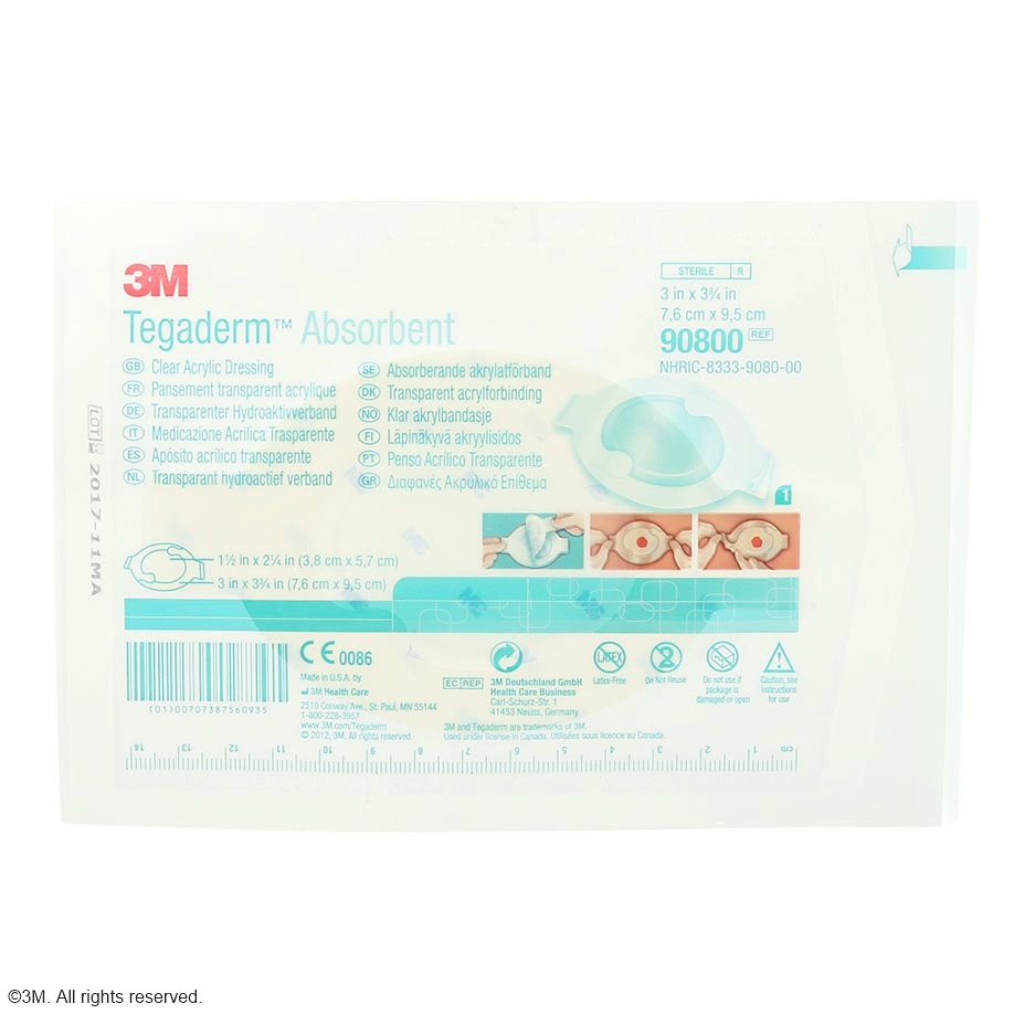[DMM 90800] Tegaderm Absorbenter Acrylverband oval