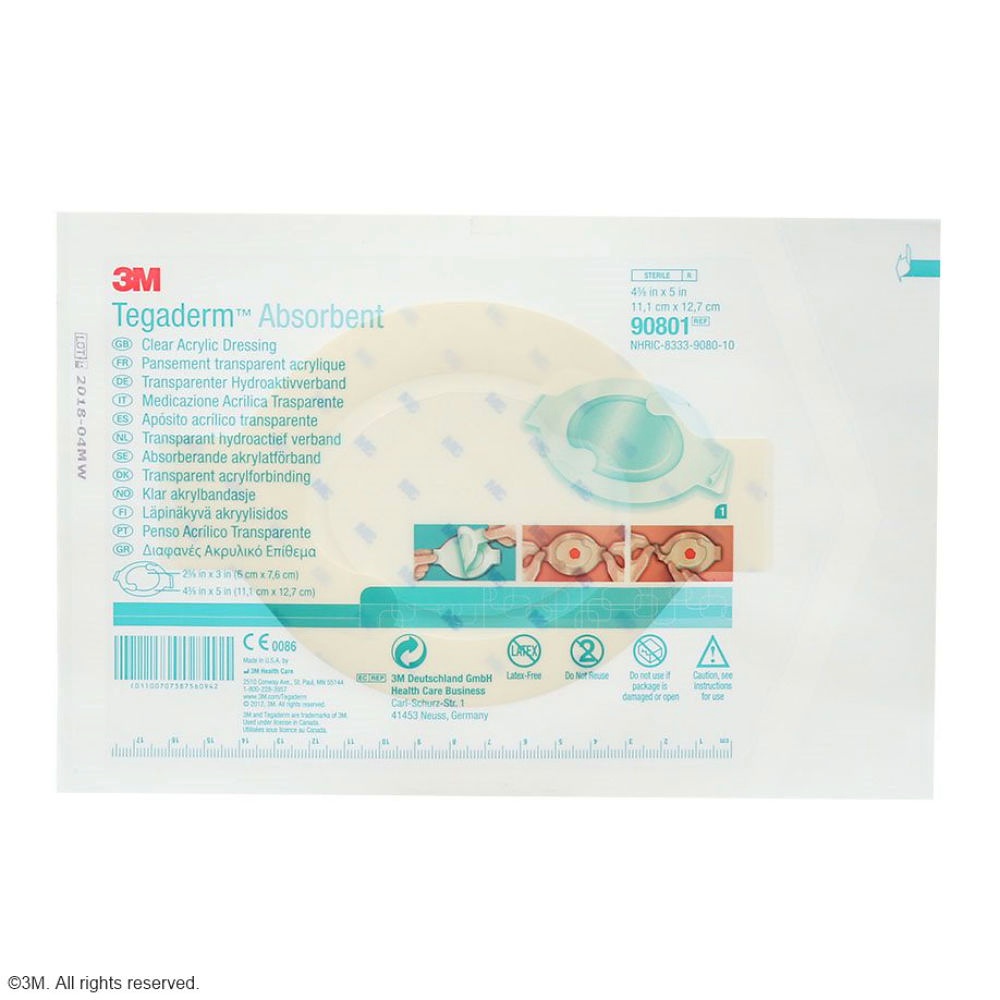 [DMM 90801] Tegaderm Absorbent Acrylverband oval