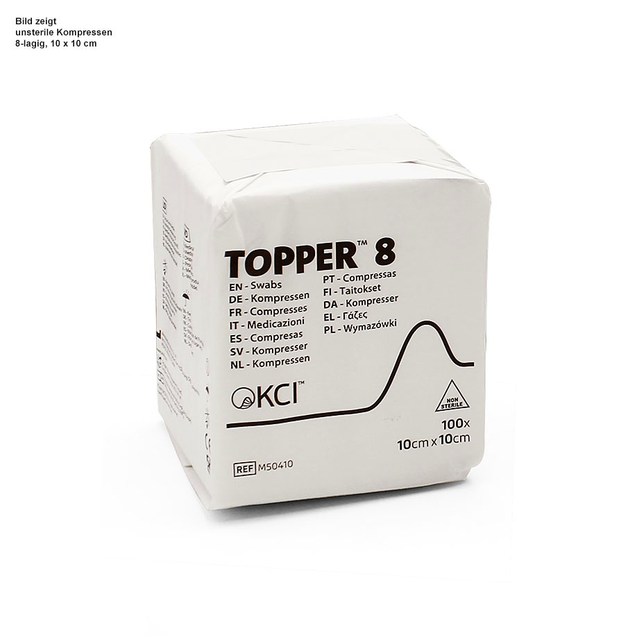 [DMM M50410] Topper 8 Vlieskompressen unsteril