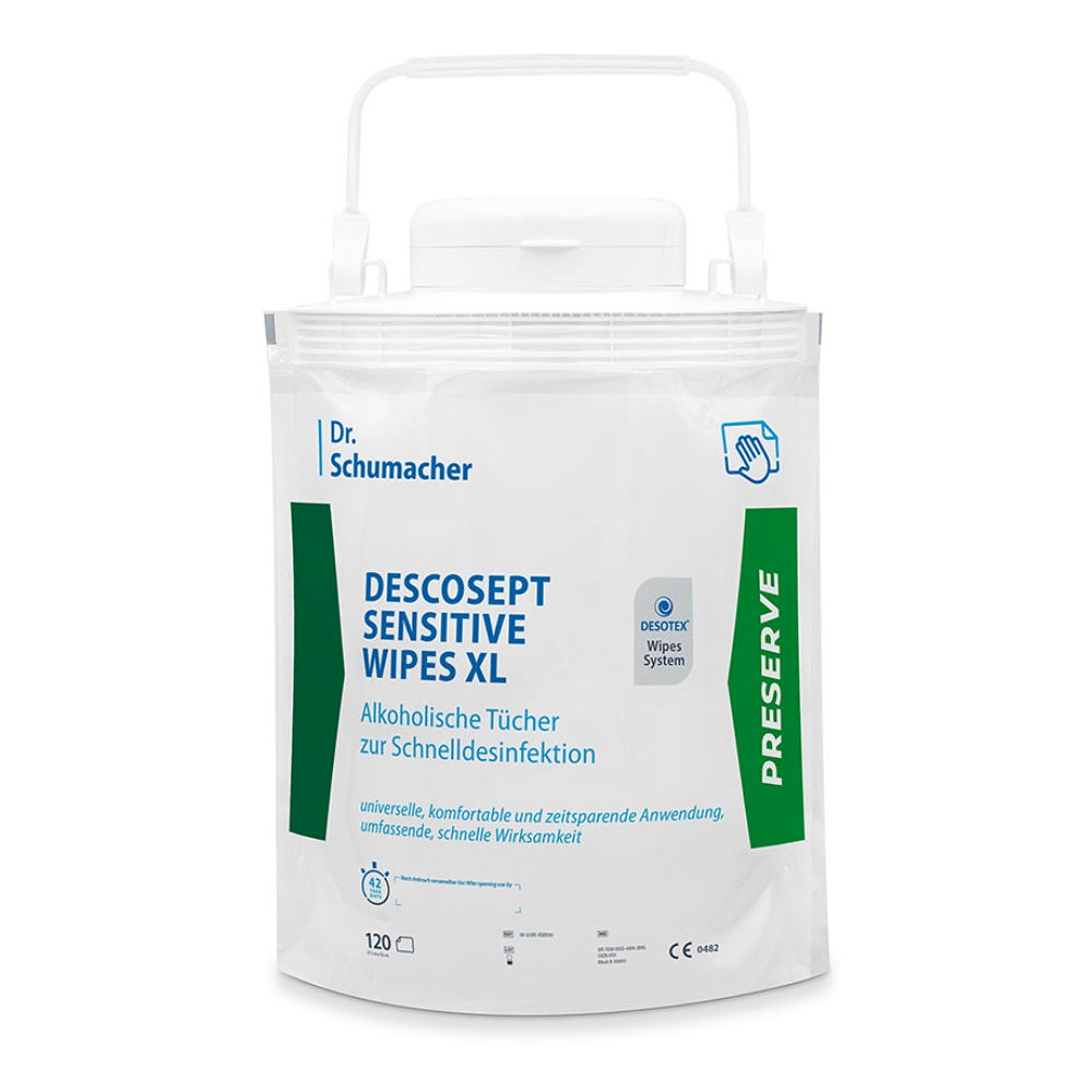 [DSM 00-323DS-OSEB120] Descosept Sensitive Desinfektionstücher XL