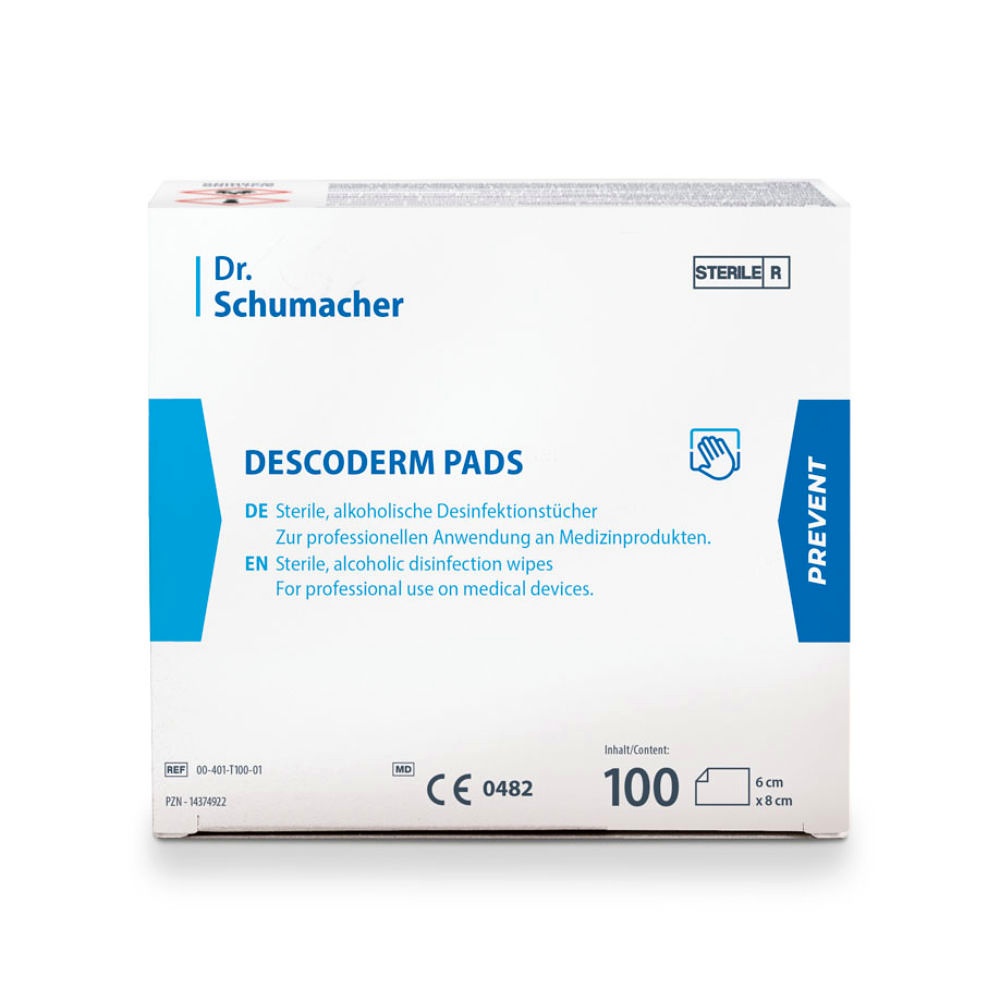 [DSM 00-401-T100-01] Descoderm Desinfektionstücher