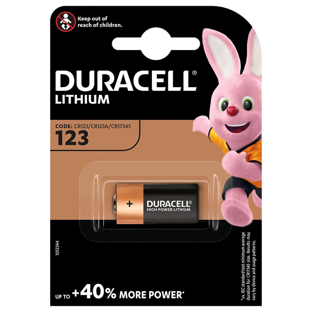 [DUR 123] Duracell Ultra Lithium Batterie