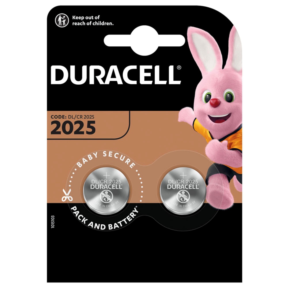 [DUR 2025] CR2025 Lithium Knopfzelle