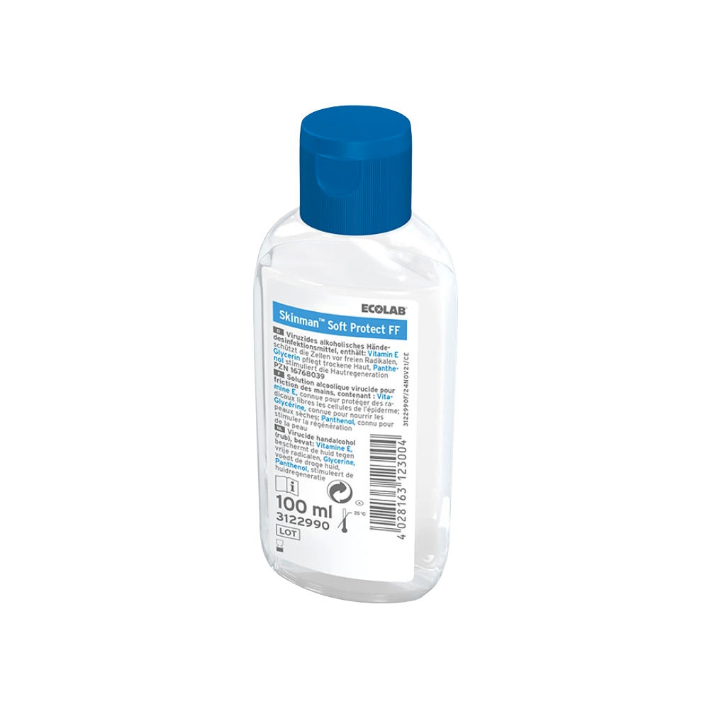 [ECO 3122990] Skinman Soft Protect Händedesinfektion Taschenflasche