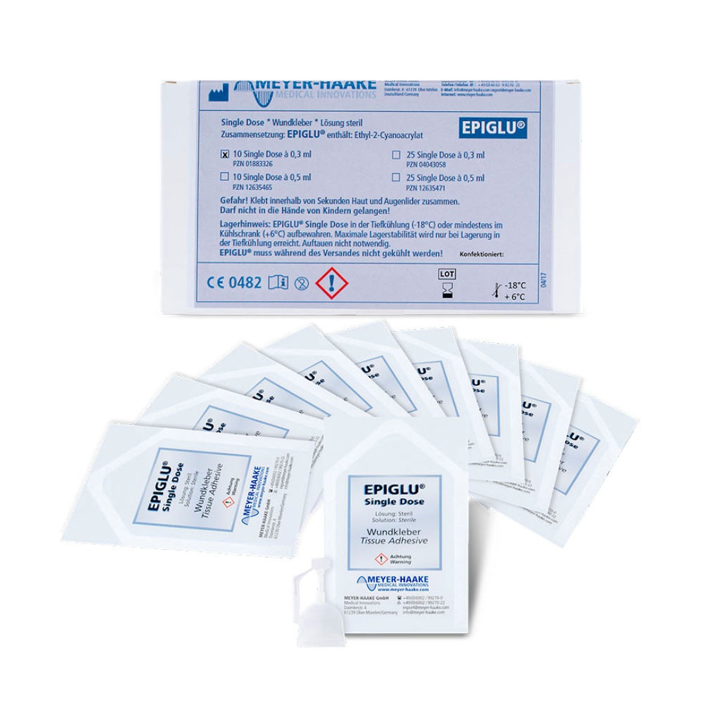 EPIGLU Wundkleber Einzel-Dosis Dosetten