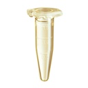 Safe-Lock Tubes konisch mit Deckel gelb