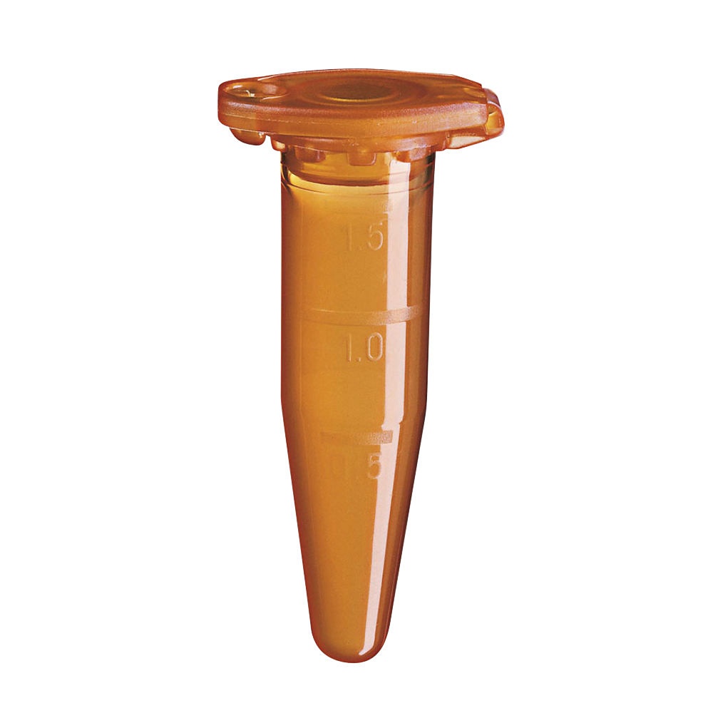 [EPP 0030 120.191] Safe-Lock Röhrchen PCR clean ambra konisch mit Deckel