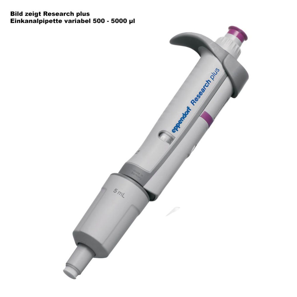 [EPP 3123 000.063] Research plus Einkanalpipette variabel 100-1000 µl