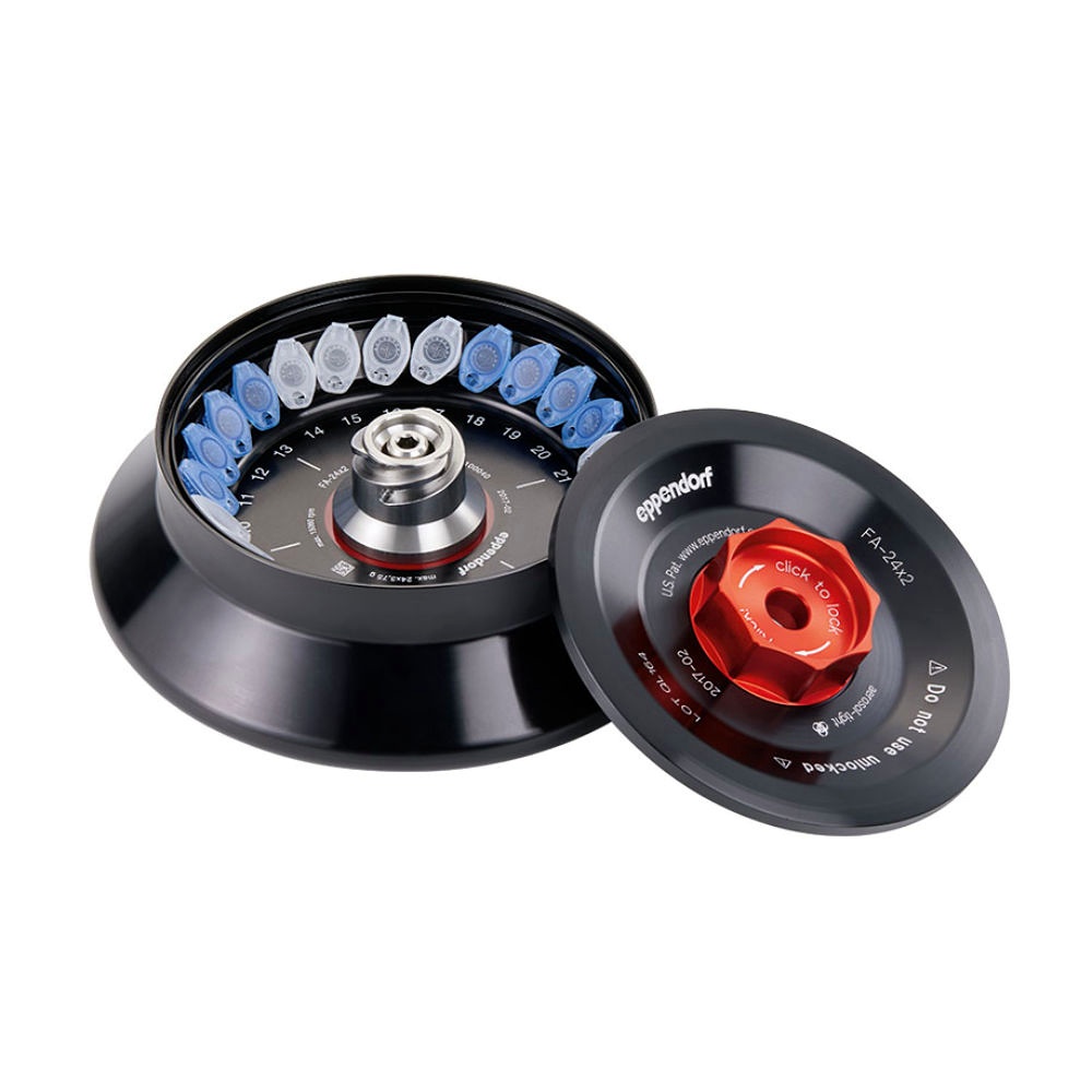 Aerosoldichter Zentrifugenrotor FA- inkl. Rotordeckel