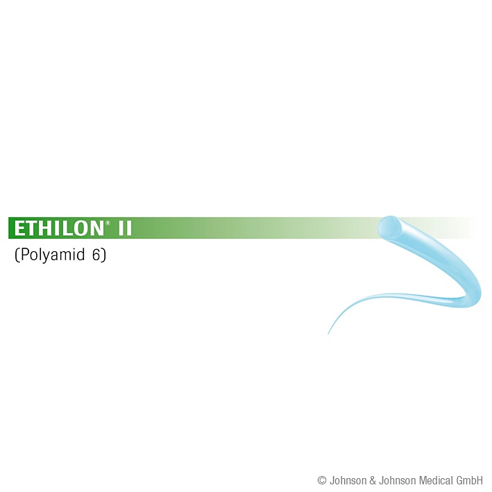 ETHILON II FSL Nylon Naht 2/0 blau monofil
