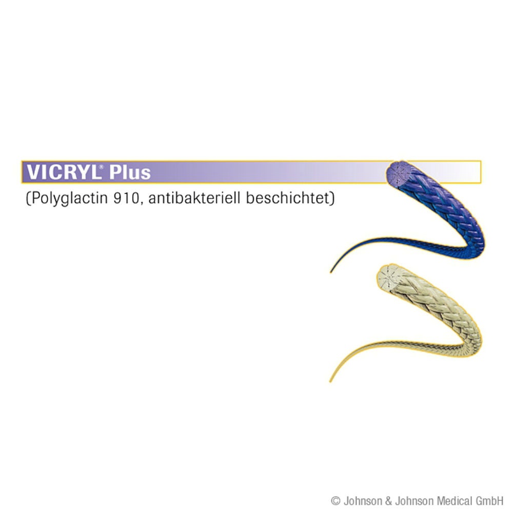 VICRYL Plus Nahtmaterial 4/0 ungefärbt
