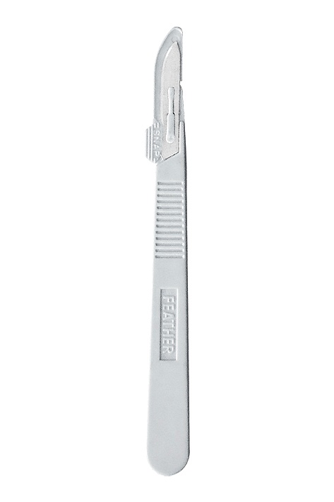 [FEA 410 L] FEATHER Einmal-Skalpelle lang
