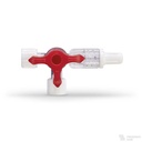 Polyway Pro Dreiwegehahn, rot