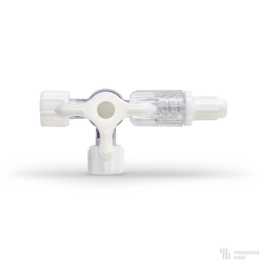 Polyway Pro Dreiwegehahn, weiß