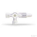 Polyway Pro Dreiwegehahn, weiß