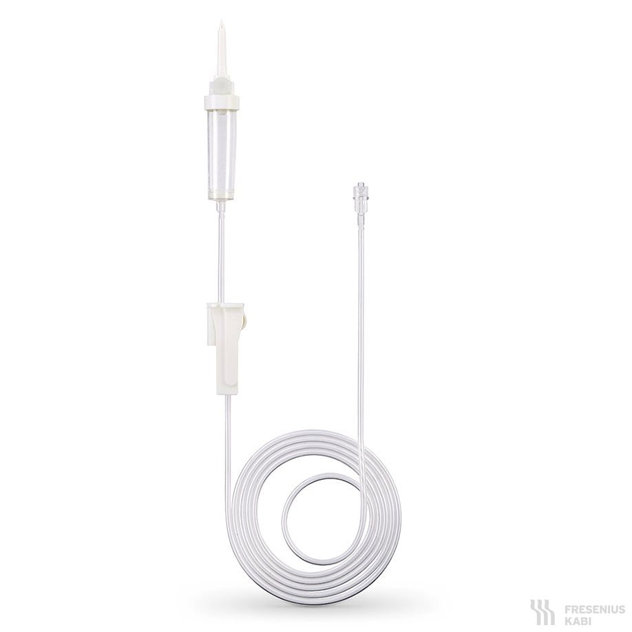 [FRE 14157] Infusionsgerät Novofusion LL Schlauch 180 cm, mit Tropfkammer