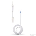 Infusionsgerät Novofusion LL, Schlauch 180 cm, mit Tropfkammer, Rückflusssperre