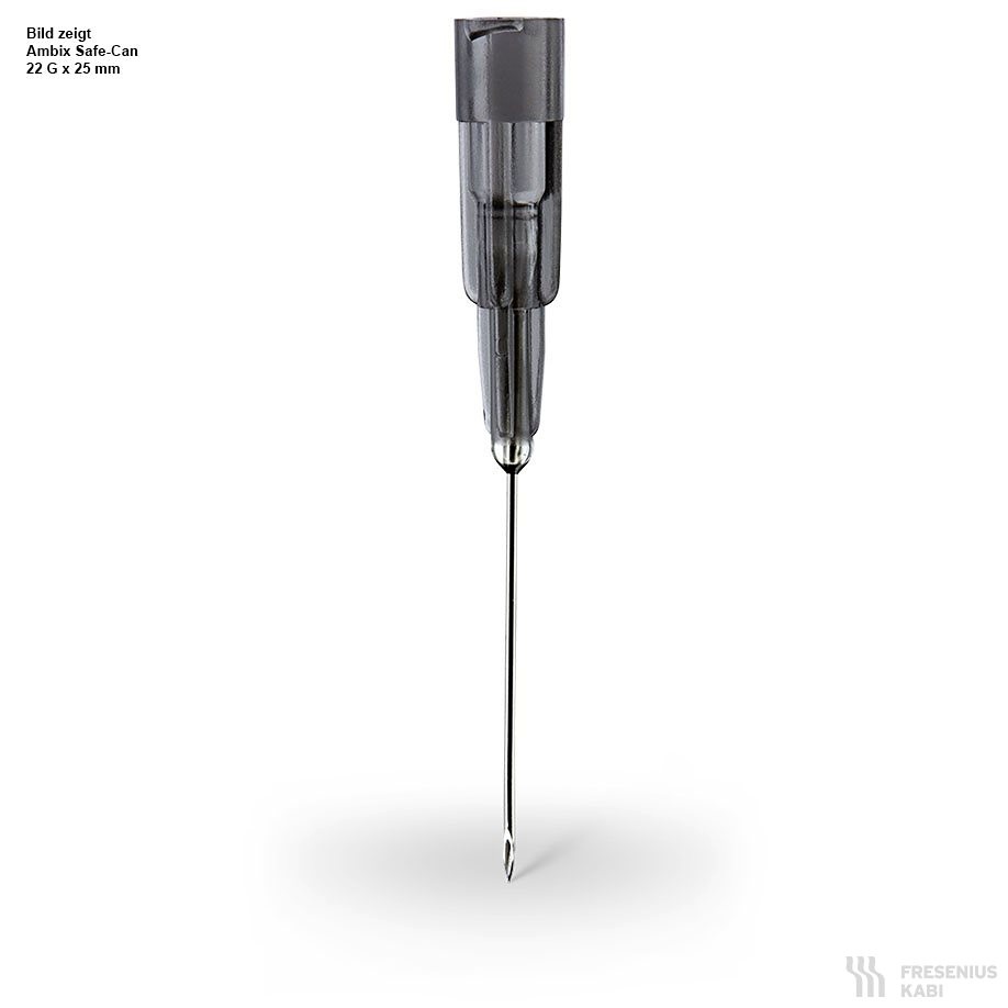Portpunktionskanülen Ambix Safe-Can Gerade 22 G x 25 mm (10 Stck.)