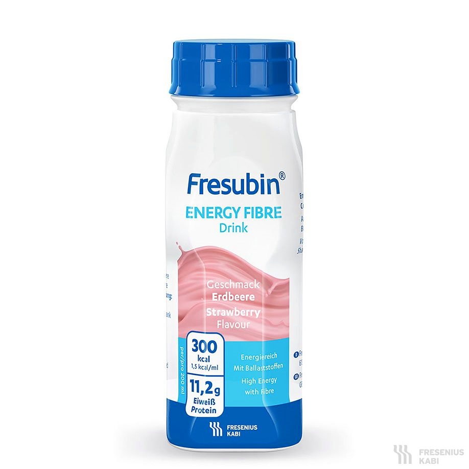 [FRE 7902601] Fresubin energy Drink Erdbeere Trink- und Sondennahrung (24 x 200 ml)