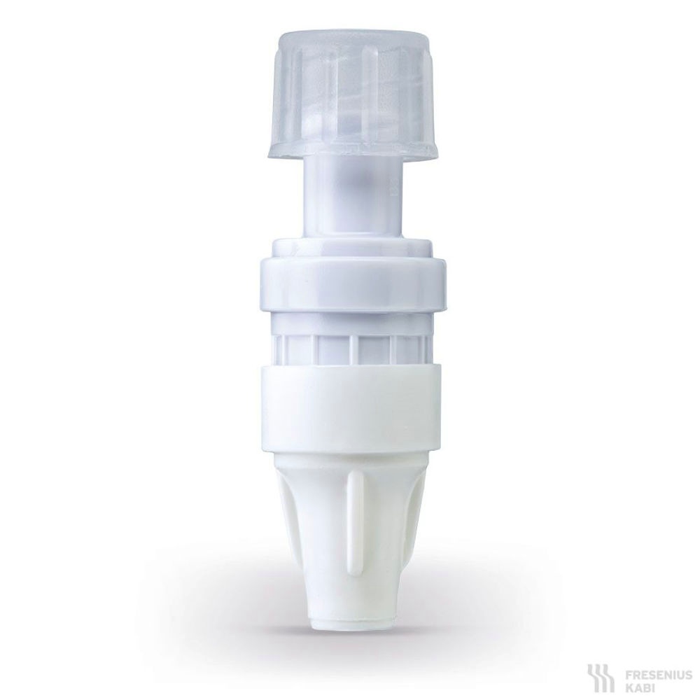 Rückflusssperre für Parallelinfusionen Mit Schutzkappe, Luer-Lock