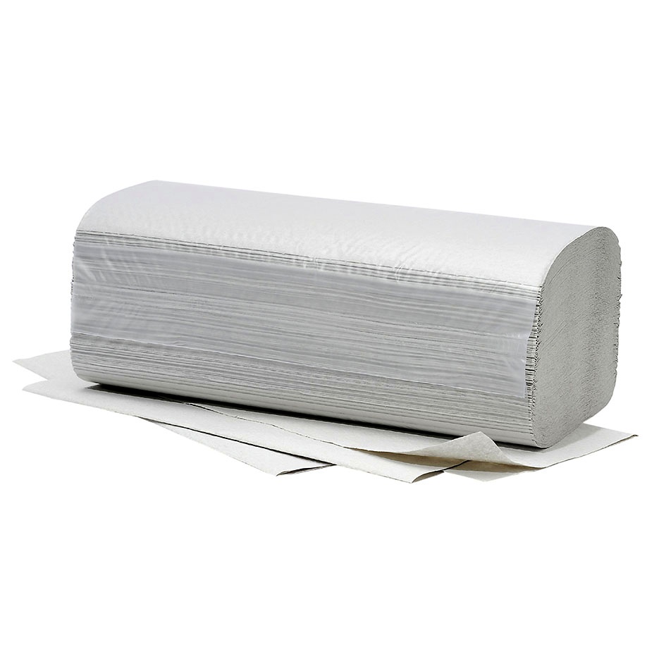 [FRI 4011103] Fripa - Papierhandtücher Plus 1-lagig Naturell 25 x 23 cm (20 x 250 Stck.)