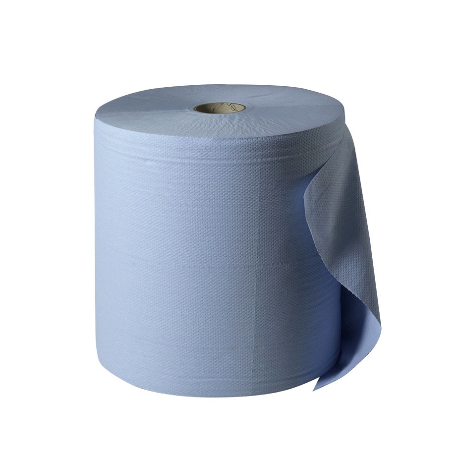Fripa - Putzrolle 3-lagig Blau, Recyclingqualität, 36 cm x 380 m