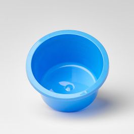 Einmal-Kunststoffschalen blau Steril, 250 ml (60 Stück)