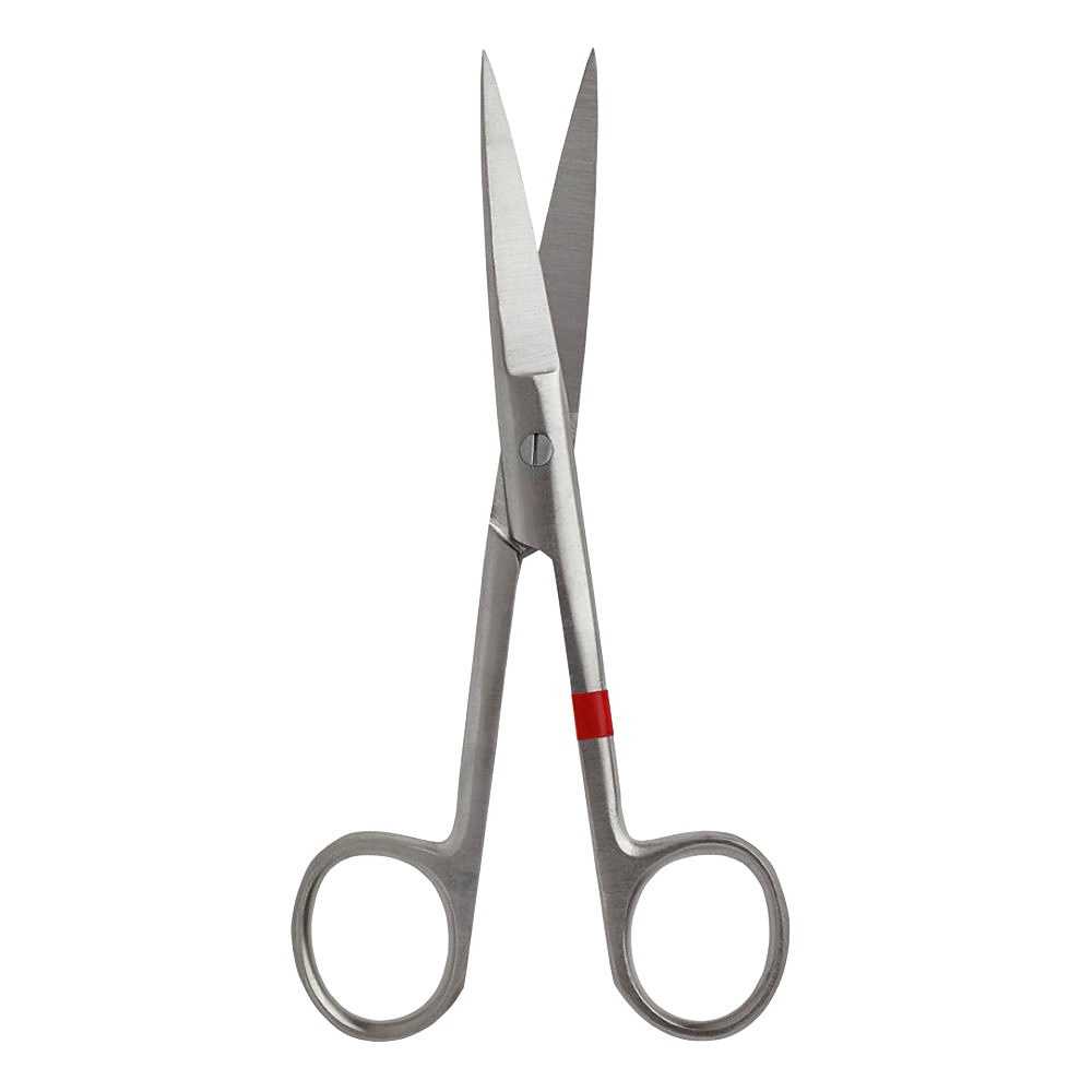 Chir. Scheren gerade, spitz/spitz 14 cm, zum Einmalgebrauch (25 Stck.)
