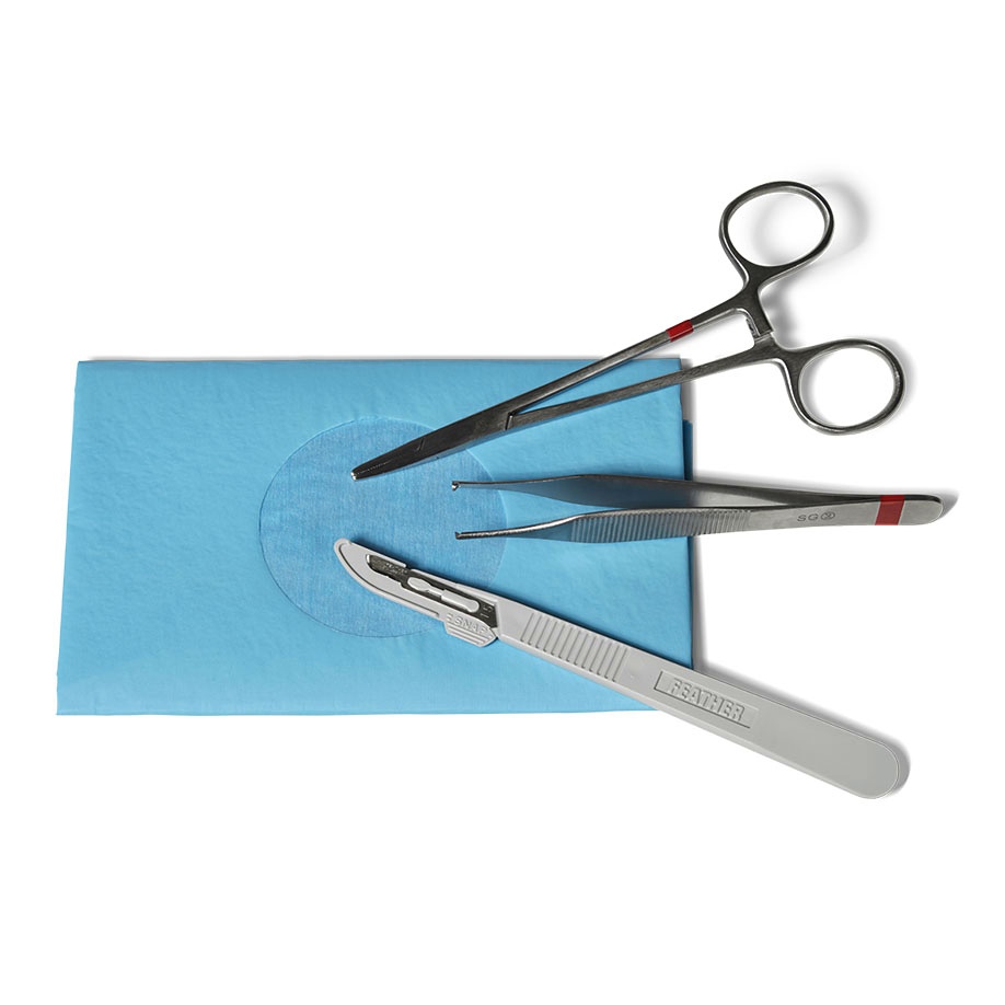 [FRM 370240] Dermatologie-Set, steril