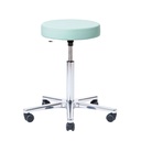 Arbeitshocker, Höhenverstellung 49-61 cm Mit Ringauslösung, ohne Fußring