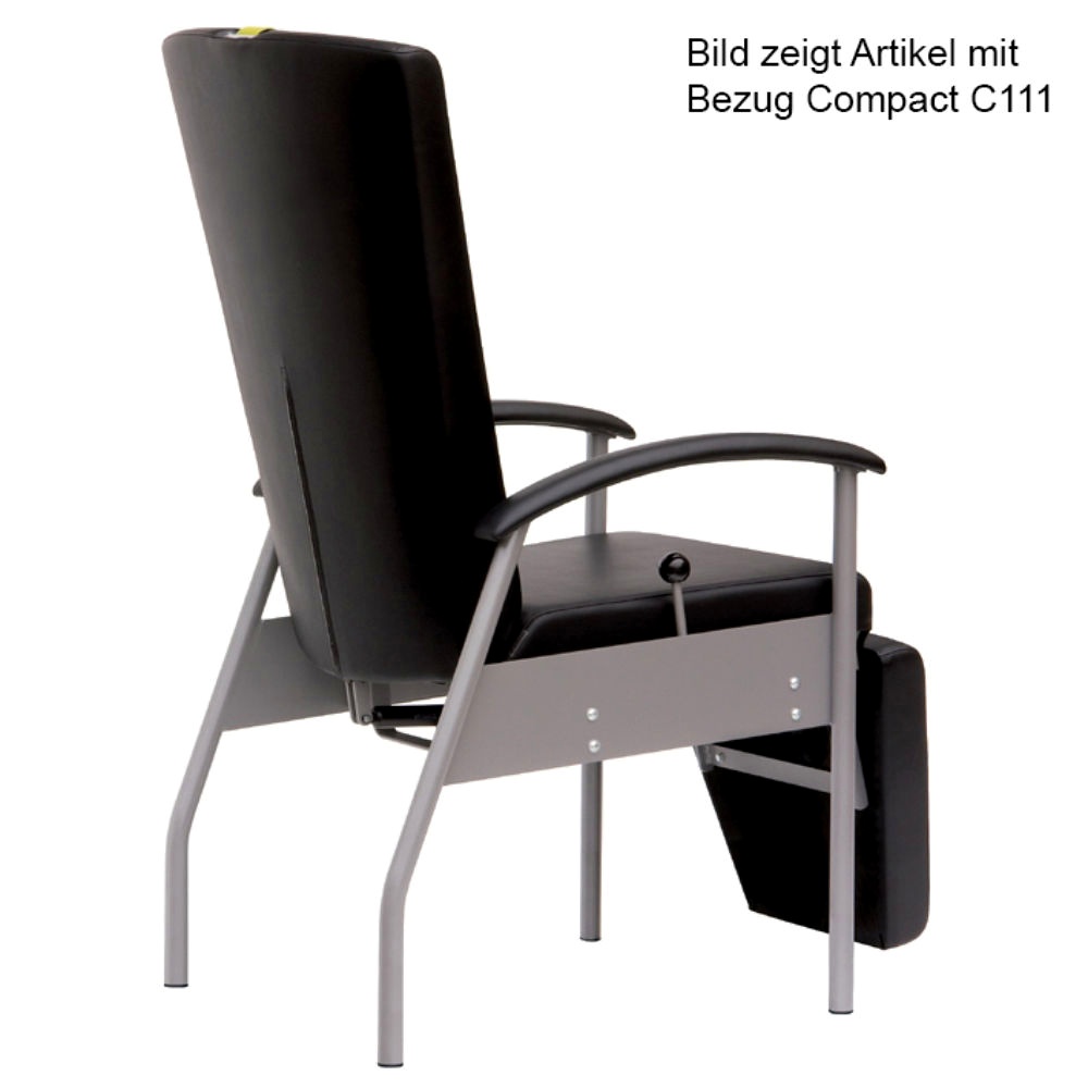 Variationsliege sita, ohne Rollen Bezug compact schwarz