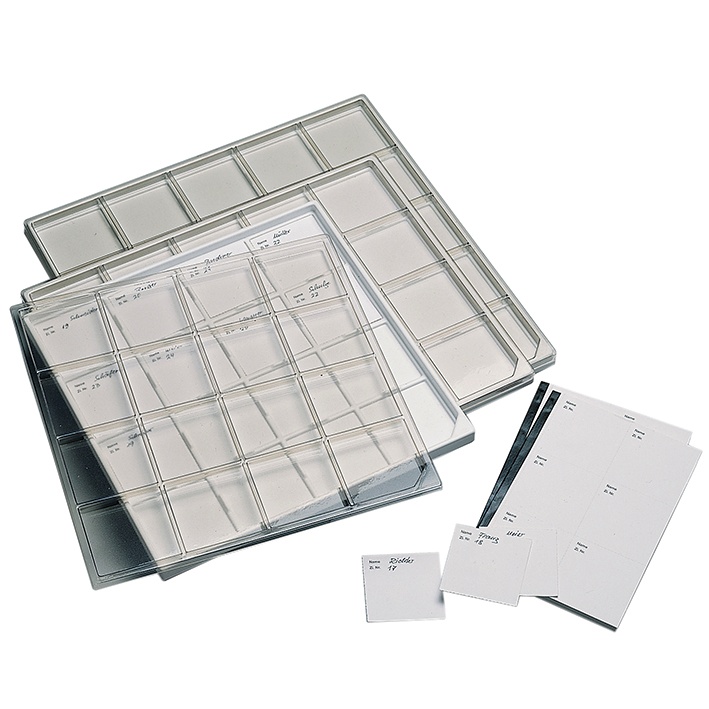 [HAE 04705] Medikamententablett Langenau Mit 16 Feldern inkl. Verordnungsblock