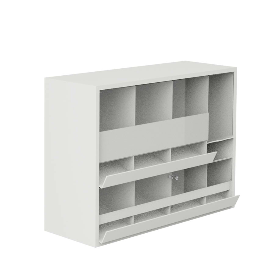 Injektionsset COMPACT weiß First-in/First-out