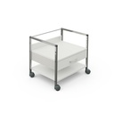 Variocar 60 Unterfahrwagen, 518 mm hoch Mit 1 Schublade, weiß