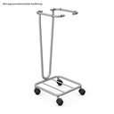 Wäsche- und Abfallsammler PiccoNovo 60/l, rostfrei