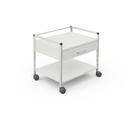 Unterfahrwagen 08/16, 518 mm hoch Mit 1 Schublade, weiß