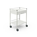 Basiswagen 08/16, 833 mm hoch Mit 1 Schublade, weiß