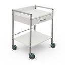 Variocar Viva 60 Basiswagen 833 mm hoch, mit 1 Schublade, weiß