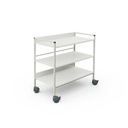 Regalwagen 08/16, 833 mm hoch, weiß