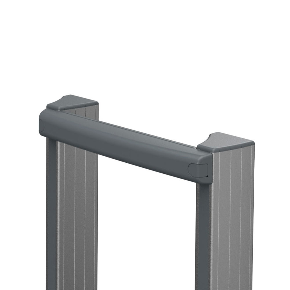 [HAE 26028] Schiebegriff grau, handlich Aus Polyamid