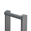 Schiebegriff grau, handlich Aus Polyamid