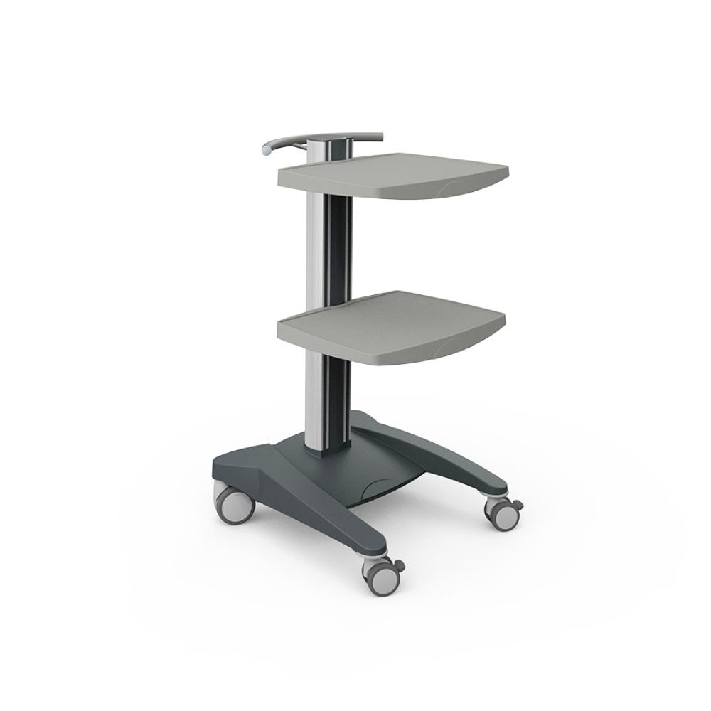 [HAE 3003.1] Fuego 2 Gerätewagen, grau, mit 2 ABS-Ablageplatten