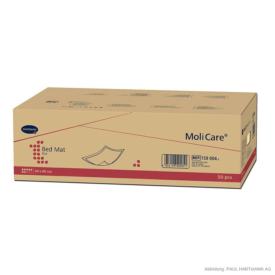 [HAP 159004] MoliCare Bed Mat Eco 7 Tropfen Krankenunterlagen 60 x 90 cm (50 Stck.)